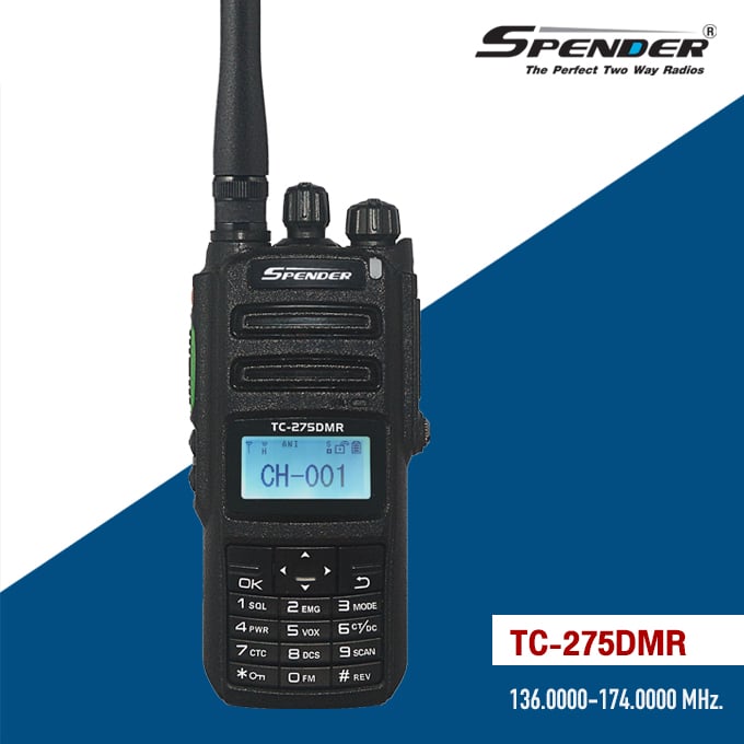 TCCOM TC-275DMR radio for government